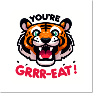 You're Grrr-Eat: The Fierce Tiger Posters and Art